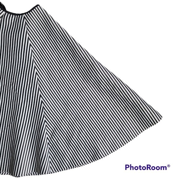 LOVE CULTURE BLACK & WHITE STRIPE A-LINE SKIRT - S - Picture 2 of 7